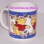 Disney Winnie Pooh Honey Bees Coffee Mug Cup England Vintage