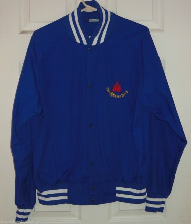 Walt Disney World Jacket Royal Blue Ladies Mens Vintage Character Fashion Size L
