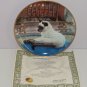 Siamese Cat Collector Plate Slumbering Kitty Daphne Baxter Franklin Mint Retired