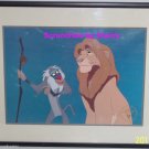 Disney Store Lion King 1995 Lithograph Frame Gold Seal VSH Factory Sealed Movie