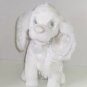 Disney Store Lady Tramp Plush White Snowflake Toy Stuffed 13" Puppy Dog Retired