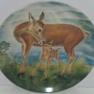 Deer Fawn Baby Collector Plate Reassuring Touch Wildlife Hicks Knowles Vintage Deer Fawn Baby Collector Plate Reassuring Touch Wildlife Hicks Knowles Vintage