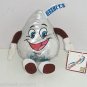 Hershey Kiss Plush Toy Collectible Hershey Park PA Blue Sneakers
