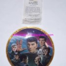 Star Trek Collector Plate Unification Next GenerationHamilton Vintage 1989 Star Trek Collector Plate Unification Next GenerationHamilton Vintage 1989