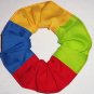 Ebay Colors Red Blue Yellow Green Colors Cotton Fabric Hair Ties Scrunchie Scrunchies