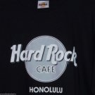 Hard Rock Cafe T-Shirt Honolulu Mens Ladies Florida Size Large L Black Gambling