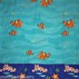 Disney Finding Nemo Twin Sheet Set Flat Fitted Pillow Case Fabric Craft Sewing