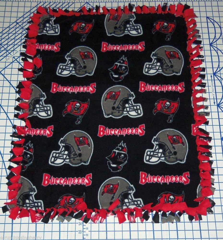 Tampa Bay Buccaneers NFL Newborn Baby Fleece Blanket & Hat 