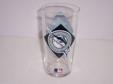 Florida Marlins 1994 Texaco Drinking Beer Glass Baseball MLB Vintage Retired