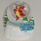 Disney Tigger Snowglobe Ice Skating Waterball Mini Retired Disney Tigger Snowglobe Ice Skating Waterball Mini Retired