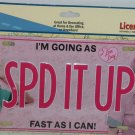 I Love Lucy Ethe Metal License Plate Tag I'm Going As Fast I Can Job Switching