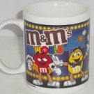 M&M M&M's World Coffee Mug Cup Candy Poker Card Show Girl Ceramic Las Vegas 2005