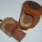 Red Cedar Stash Box Hidden Drawer Jewelry Trinket Log 1989