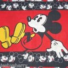 Disney Mickey Mouse Twin Sheet Fitted Flat 2 Pillowcases Window Valance Red Disney Mickey Mouse Twin Sheet Fitted Flat 2 Pillowcases Window Valance Red