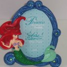 Disney Princess Ariel Mermaid Photo Frame Blue Green Glitter Theme Parks Disney Princess Ariel Mermaid Photo Frame Blue Green Glitter Theme Parks