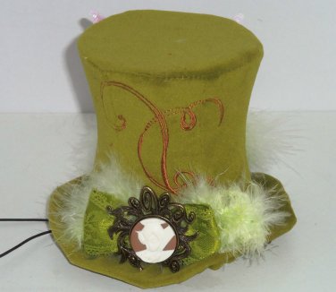 Disney Tinker Bell Mini Top Hat Theme Parks Halloween Tink Adult One Size New