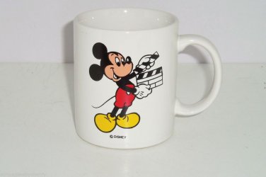 Walt Disney Studios  Mickey Mouse Coffee Mug  White Ceramic Cup