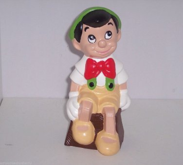 Walt Disney Pinocchio Hand Painted Figurine Vintage