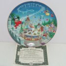 Walt Disney World Fantasyland Collector Plate 25th Anniversary Bradford Exchange