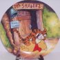 Disney Winnie Hello Collector Plate Pooh Fun 100 Acre Woods Bradford Exchange