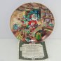 Disney Mickey Mouse Collector Plate  Holiday Magic Naughty Nice Bradford Retired