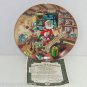 Disney Mickey Mouse Collector Plate  Holiday Magic Naughty Nice Bradford Retired