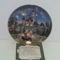 Disneyland Sleeping Beauty Castle Collector 40th Anniversary Plate Bradford Exch