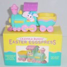 Crayola Bunny Eggspress Hallmark Easter Train 1993 Vintage Retired Colorful Crayola Bunny Eggspress Hallmark Easter Train 1993 Vintage Retired Colorful