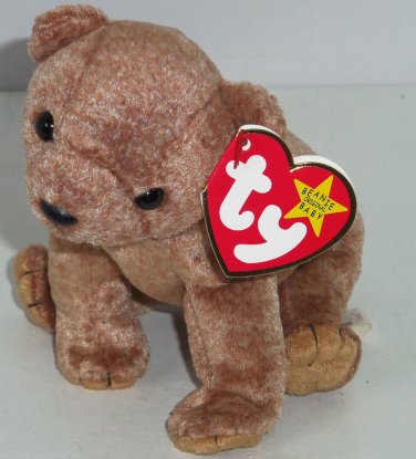 Pecan Bear Ty Beanie Baby Babies 1999