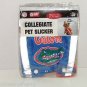 Florida Gators Pet Slicker Dog Rain Coat NCAA Reflective Tape Blue College Size XS