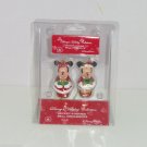 Disney Parks Mickey & Minnie Mouse Santa Jingle Bell Ornament Christmas Holiday Disney Parks Mickey & Minnie Mouse Santa Jingle Bell Ornament Christmas Holiday