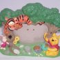 Walt Disney World Frame Winnie Pooh Tigger Piglet Picture Photo Trees Hunny Pot