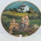 Hummel Collector Plate July Summer Stroll Calendar Collection M I Danbury Mint