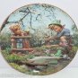 Hummel Collector Plate April Signs Spring Calendar Collection M I Danbury Mint