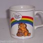 Garfield Cat Ceramic Coffee Mug Enesco Have you Your Hugged Boss 1978