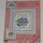Dimensions Mother Blessings Needlepoint Crewel Flower Basket Heart NIP Vintage