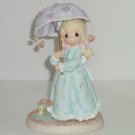 Precious Moments Let Love Reign Girl Umbrella Heart Raindrops 2002 890596 LE Precious Moments Let Love Reign Girl Umbrella Heart Raindrops 2002 890596 LE