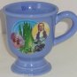 Wizard Oz Coffee Mug Dorothy Tinman Footed Cup Blue Turner Entainment Vintage