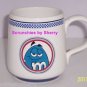 M&M's Candy Blue Guy Ceramic Coffee Tea Cup Mug  M&M