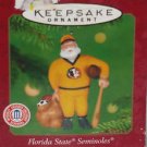 Florida State Seminoles Hallmark Ornament FSU 2001
