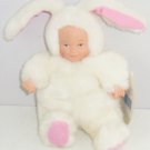 Anne Geddes Baby Bunny Doll 1988 Bunnies Bean Bag