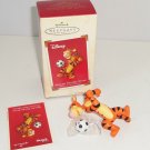 Disney Tigger Ornament Soccer Style Hallmark Keepsake Christmas 2003 NIB Pooh Disney Tigger Ornament Soccer Style Hallmark Keepsake Christmas 2003 NIB Pooh