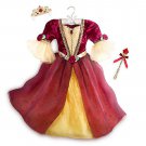 Disney Store Deluxe Belle Dress Costume Princess Fancy Size 5/6 New Disney Store Deluxe Belle Dress Costume Princess Fancy Size 5/6 New