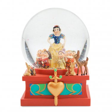 Disney Store Snow White Seven Dwarfs Snowglobe 80th Anniversary 2017