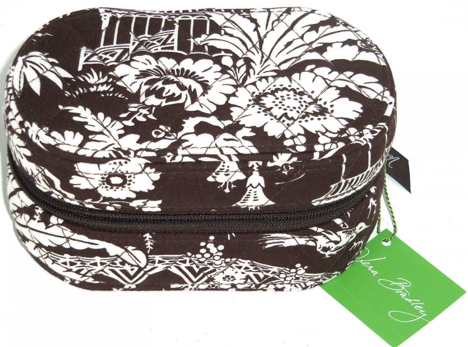 Vera Bradley Jewelry Box Imperial Toile Travel New