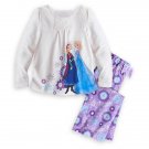 Disney Store Frozen Anna Elsa PJ's Princess Long Sleeve 2 Piece Pajamas Size 5/6 Disney Store Frozen Anna Elsa PJ's Princess Long Sleeve 2 Piece Pajamas Size 5/6