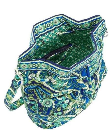 vera bradley rhythm and blues tote