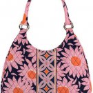 Vera Bradley Large Hobo Loves Me Purse Shoulder Bag Pink Orange Navy New Vera Bradley Large Hobo Loves Me Purse Shoulder Bag Pink Orange Navy New