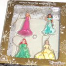Disney Princess Ariel Belle Jasmine Aurora Beauty Ornament Set Theme Parks Disney Princess Ariel Belle Jasmine Aurora Beauty Ornament Set Theme Parks