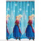 Disney Frozen Fabric Shower Curtain Anna Elsa